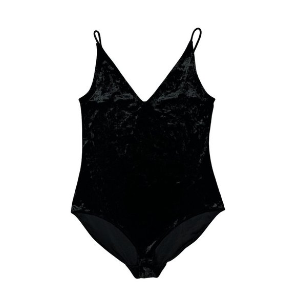 (Up To 50% Off SALE)  H&M Velvot Bodysuit - Picture 1 of 3